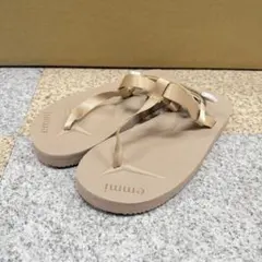 SUICOKE × emmi コラボ サンダル ビーチサンダル 24㎝ ベージュ