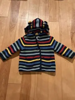 baby GAP ストライプ カーディガン 6-12ヶ月