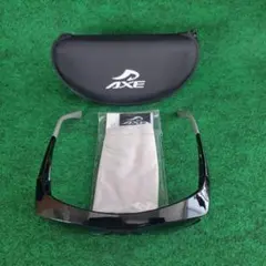 AXE SG-605P サングラス ブラック × ダークスモーク オーバーグラスのサムネイル