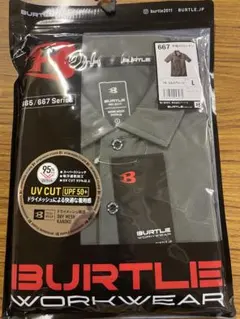 BURTLE 半袖ポロシャツ 667 ミルスグリーン Lのサムネイル