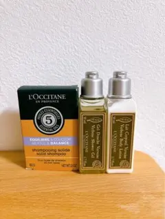 【新品未使用】ロクシタン　ソリッドシャンプー＆シャワージェル＆ボディローション