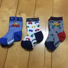 ミキハウス ベビー靴下3組セット
