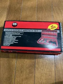 46PCS ソケットレンチセット 新品未使用品