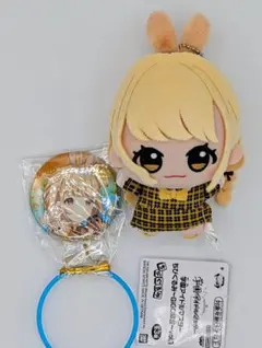 学園アイドルマスター ちびぐるみ 藤田ことね 缶バッジ 学マス GiGO限定