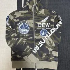 AVIREX 迷彩 フルジップパーカー Mサイズ