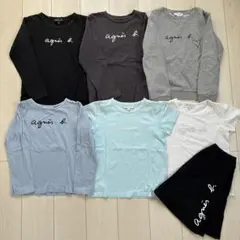 agnes b トレーナー ロンT 長袖カットソー　Tシャツ　スカート 10a