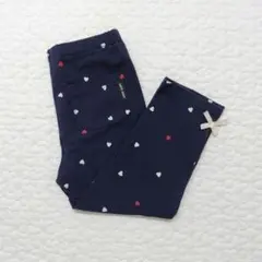 プティマイン　【プティプラ】GIRLS10分丈レギンス　コン　ハート