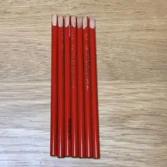 Tombow 8900-V 赤鉛筆 7本　箱なし