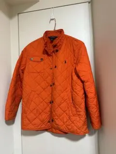Polo Ralph Lauren オレンジ キルティングジャケット L