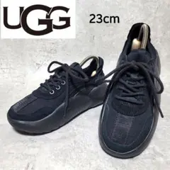 極美品❤️UGG アグ LA クラウド ロー 厚底スニーカー 23cm 黒のサムネイル