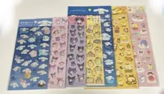 サンリオ ぷくっとシール ポムポムプリン シナモン クロミ マイメロディ