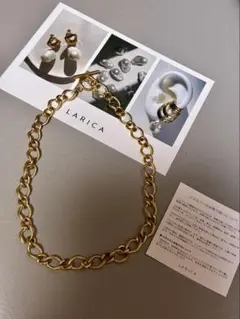 LARICA ゴールド チェーンネックレス