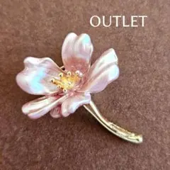 【OUTLET】桜のブローチ