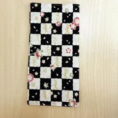 ハンドメイド マスクケース 市松模様 和柄