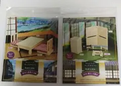 木製ミニチュア家具セット 和風