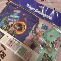 東京ディズニーランド イッツアスモールワールド グルート MARVEL 巾着
