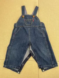 【はな⭐︎さま専用】ミキハウス　デニムオーバーオール
