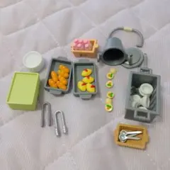 シルバニアファミリー 給食 ミニチュアセット