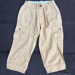 オレンジ ユニクロ キッズ Ｍ カーゴパンツ 120〜130