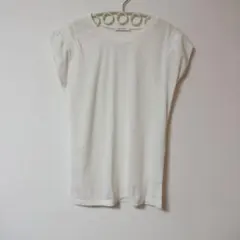 DHOLIC購入❤︎ 肩タックカットソー フレンチスリーブ 白 MYHÓLLI