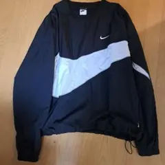 Nike ナイロンジャケット ブラック/ホワイト