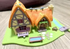 【完品・希少】ポーリーポケット ディズニー 白雪姫と七人のこびと こびとのおうちのサムネイル
