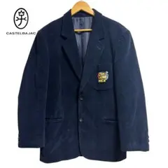 vintage CASTELBAJAC ネイビー コーデュロイジャケット