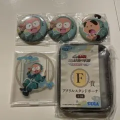 忍たま乱太郎くじ セガラッキーくじ 缶バッジ　アクリルスタンド　ポーチ　まとめ売
