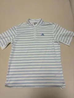 ゴルフウエア　メンズ　adidas ハーフジップポロシャツ　Lサイズ（実際）