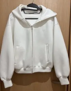 SNIDEL ボリュームパーカー ホワイト