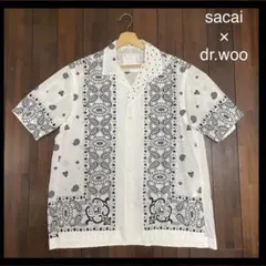 入手困難☆sacaiサカイ☆新品Dr.wooコラボ長袖カットソー - メルカリ