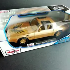 Maisto Pontiac Firebird Trans Am ゴールド