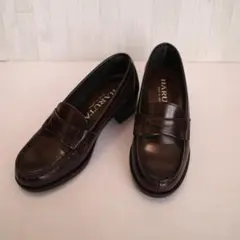 新品未使用 HARUTA ヒールアップ ローファー 23.5cm 3E ハルタ