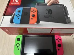Nintendo Switch 本体 青/オレンジ/緑/ピンク