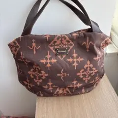 russet トートバッグ 総柄 ブラウン系のサムネイル