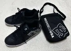 DC SHOES スニーカー＆ショルダーバッグ セット ブラックのサムネイル