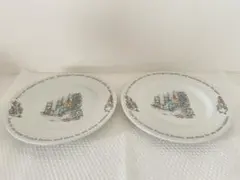 WEDGWOODピーターラビット プレート 未使用 廃盤品　2セットのサムネイル