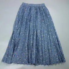 6788 極美品 花笑むとき/hana emu toki プリーツスカート L