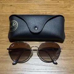 Ray-Ban レイバン サングラス RB3612D ラウンド ケース付き - メルカリ