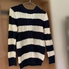 ボーダー ニット