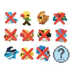 ポケモン　ナノブロック　4種　ミニポケットモンスター