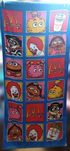 マクドナルド 特大ブランケット ファミリーブランケット McDonald's