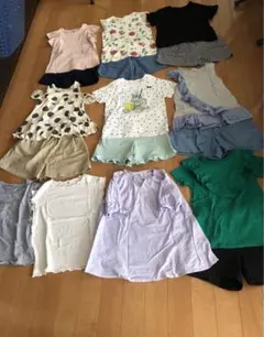 17点セット ユニクロ GU 女の子 150 パンツ Tシャツ ショートパンツ