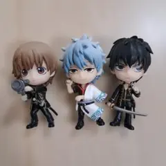 銀魂　ちびきゅんキャラ　フィギュア　坂田銀時　土方十四郎　沖田総悟