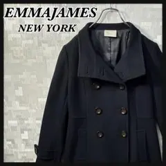 美品】EMMA JAMES ファーコート アンゴラ混 ウール 黒 11AR - メルカリ