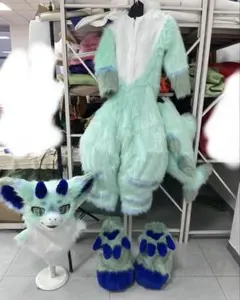 ケモノ着ぐるみ フルセット ファーマスク fursuit コスプレ 