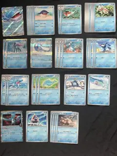ポケモンカード 水タイプ デッキパーツ まとめ売りのサムネイル