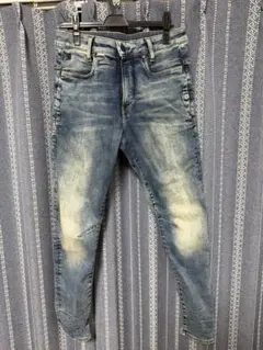 美品 julius タックドニースキニーデニムパンツ - メルカリ
