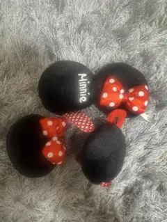 ミニーマウス アクセサリー パッチン　2個セット