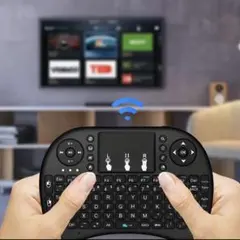 新品未使用　マウス操作できるキーボード　ワイヤレス　タッチパッド ミニキーボード